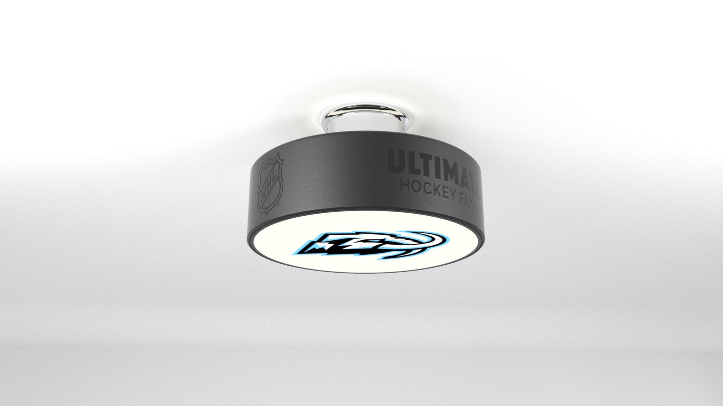 Utah Mammoth™ Hockey Flush Mount Puck Light Fixture