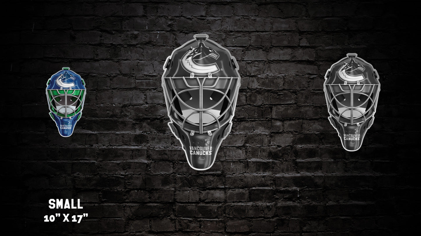 Vancouver Canucks® Goalie Mask Wall Art