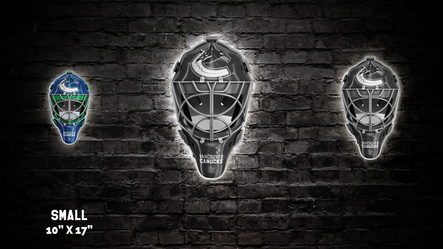 Vancouver Canucks® Goalie Mask Wall Art