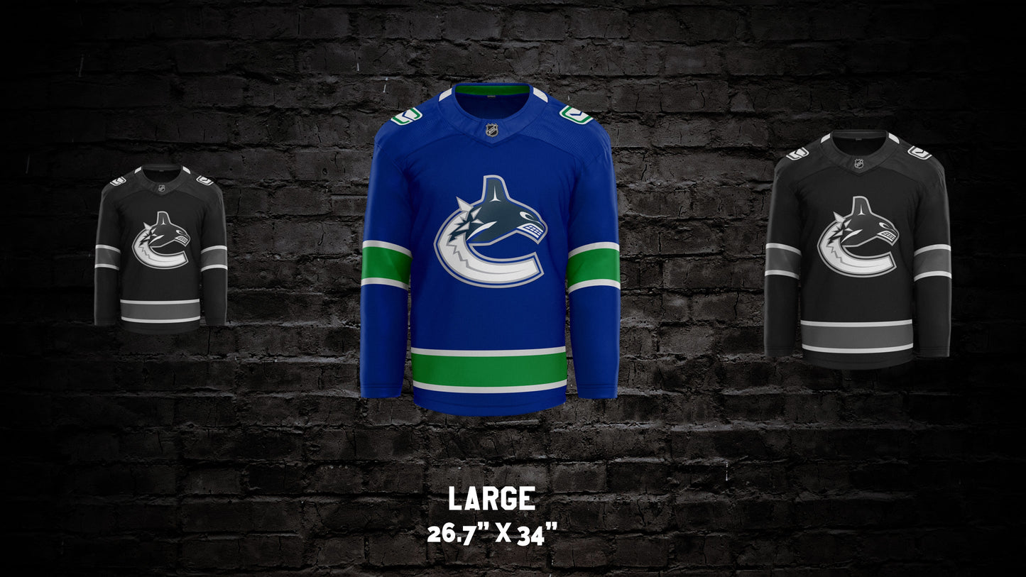 Vancouver Canucks® Jersey Wall Art