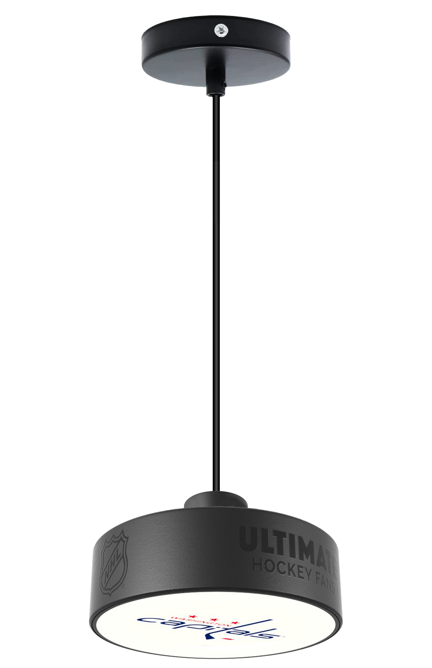Washington Capitals® Hockey Pendant Puck Light Fixture