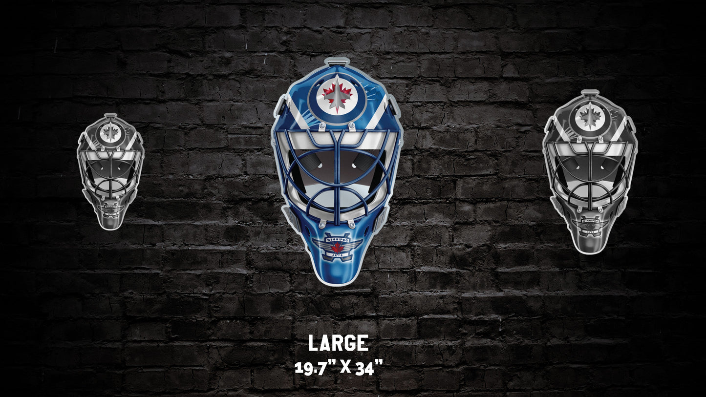 Winnipeg Jets™ Goalie Mask Wall Art