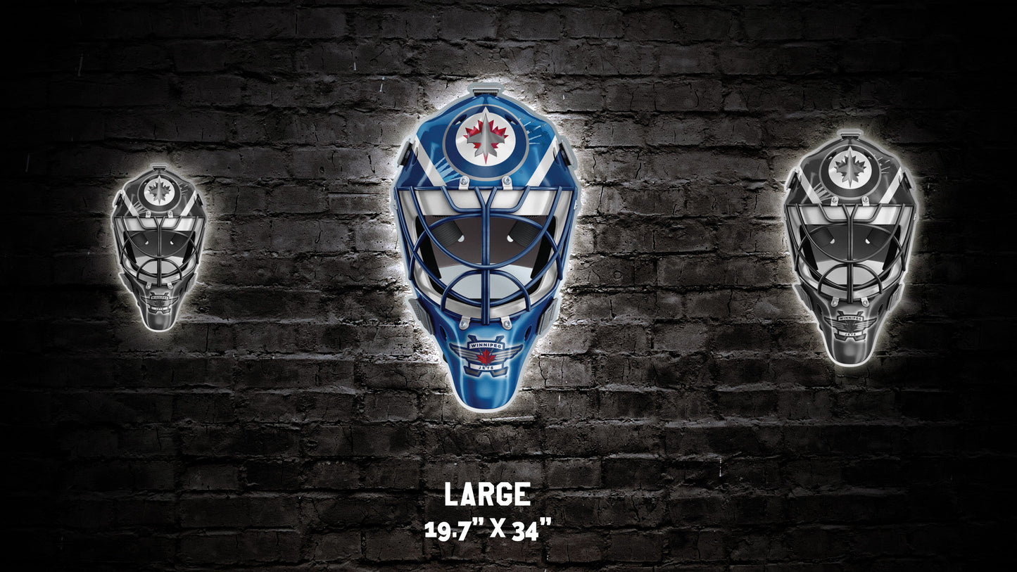 Winnipeg Jets™ Goalie Mask Wall Art