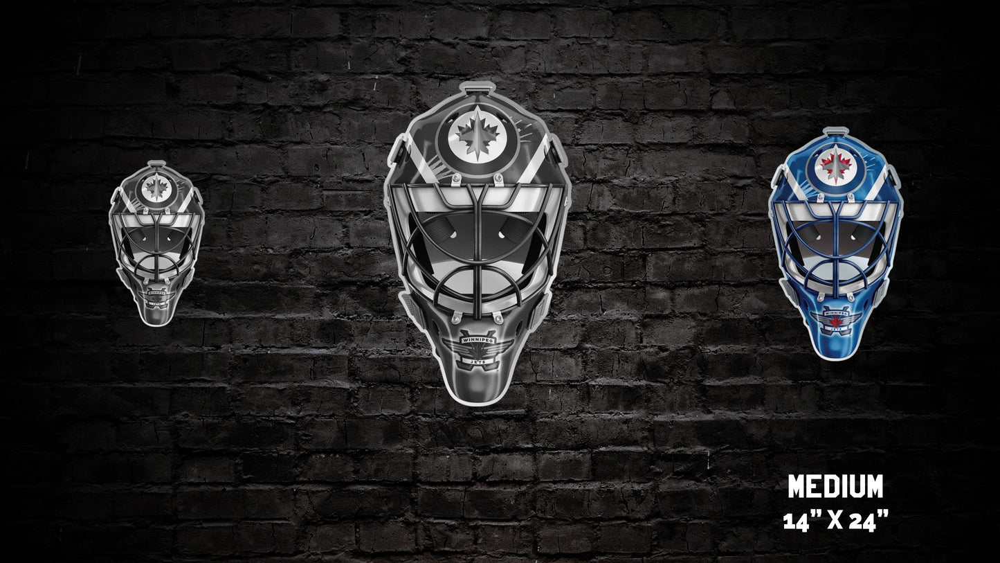 Winnipeg Jets™ Goalie Mask Wall Art