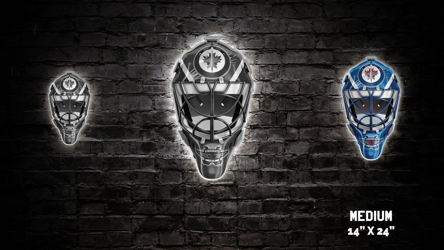 Winnipeg Jets™ Goalie Mask Wall Art