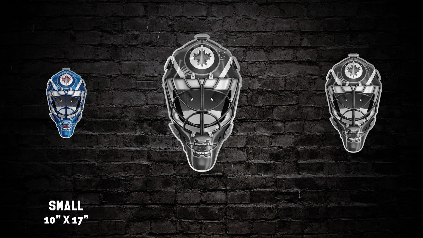 Winnipeg Jets™ Goalie Mask Wall Art