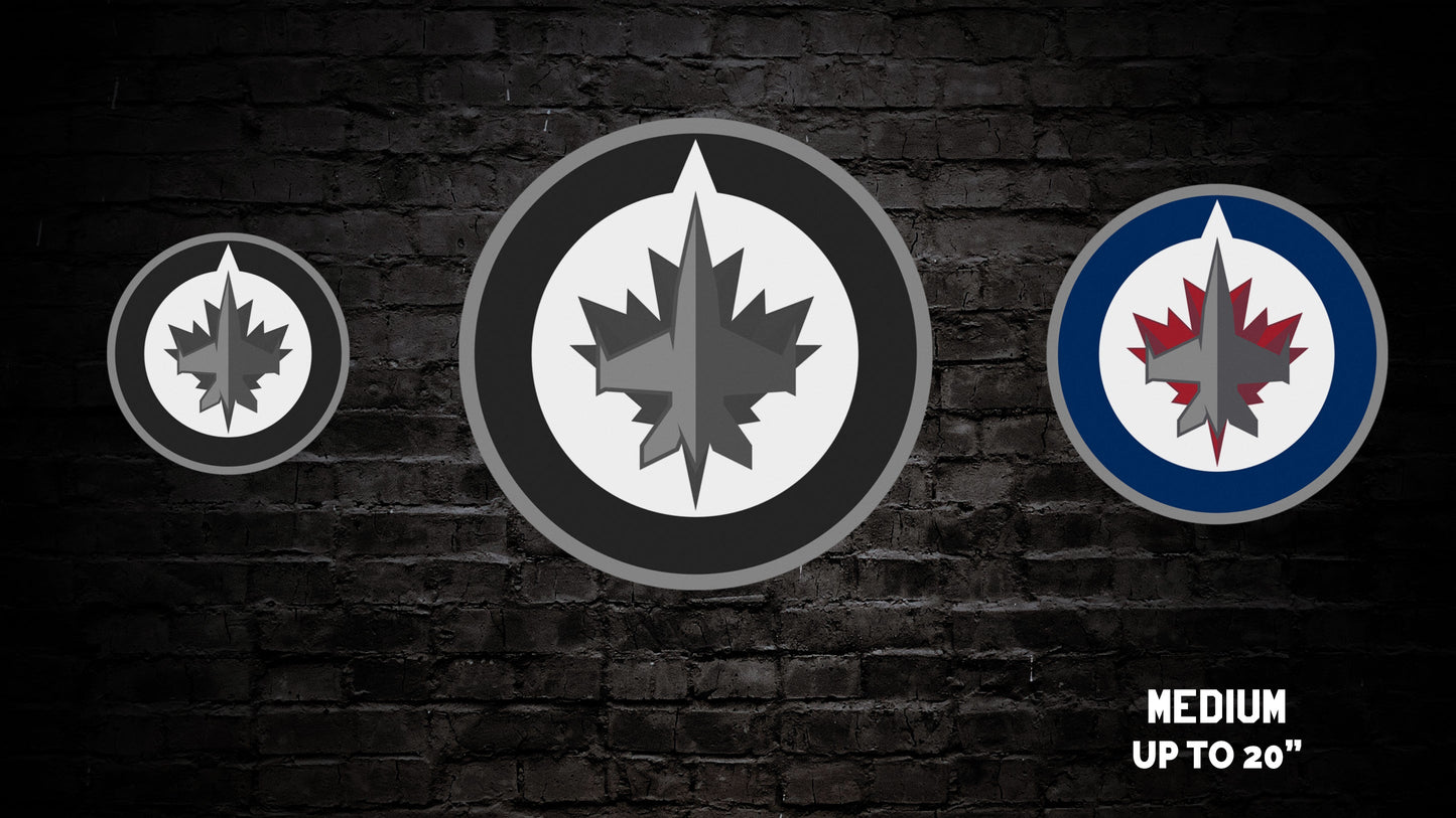 Winnipeg Jets™ Logo Wall Art