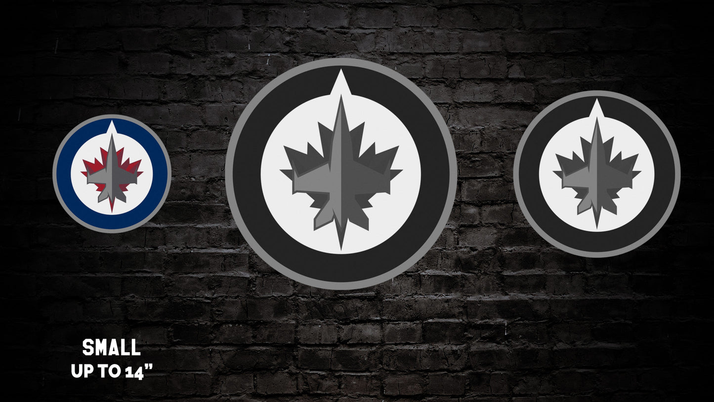 Winnipeg Jets™ Logo Wall Art