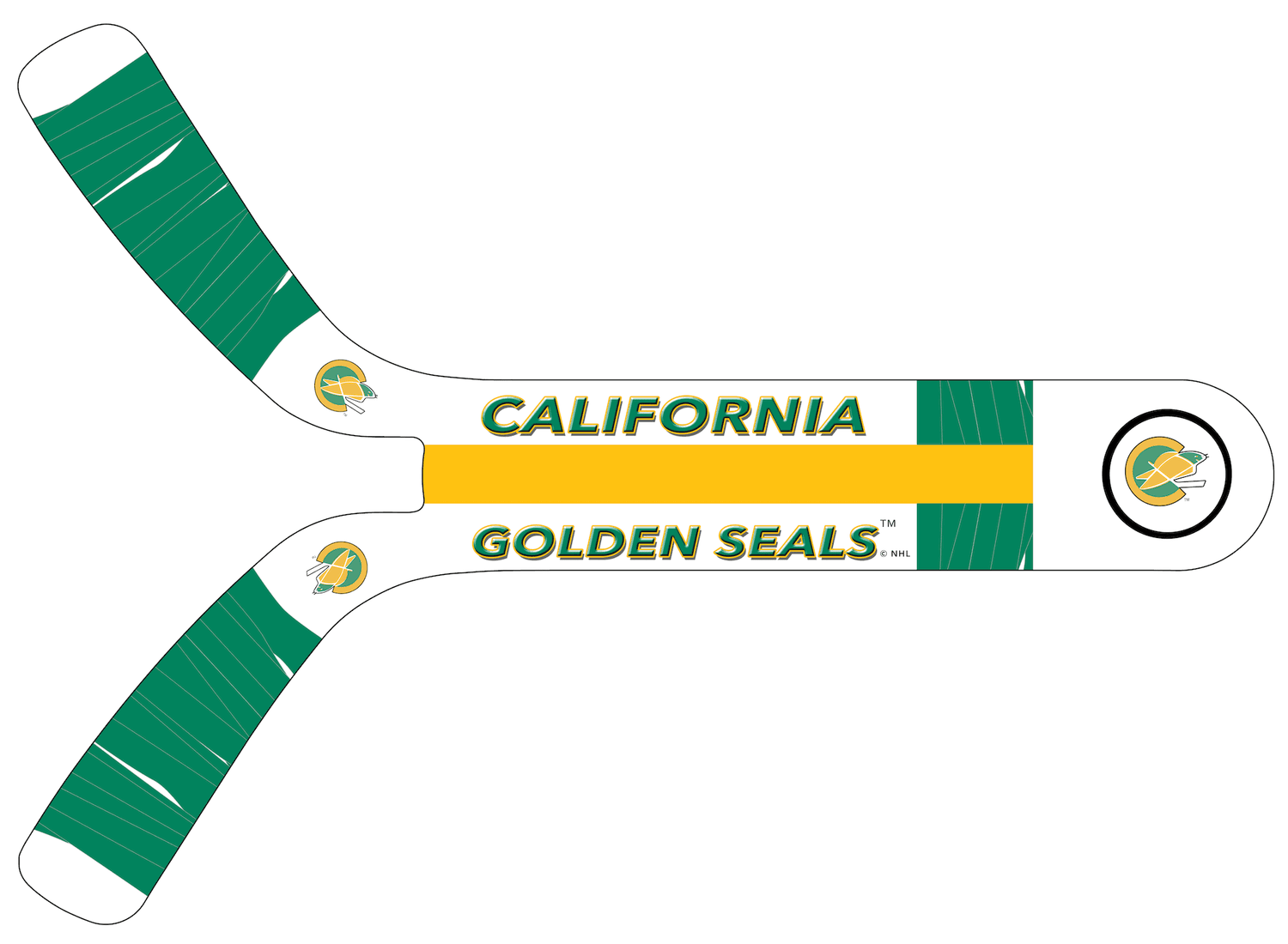 Vintage California Golden Seals – 1971-72 - Ultimate Hockey Ceiling Fans