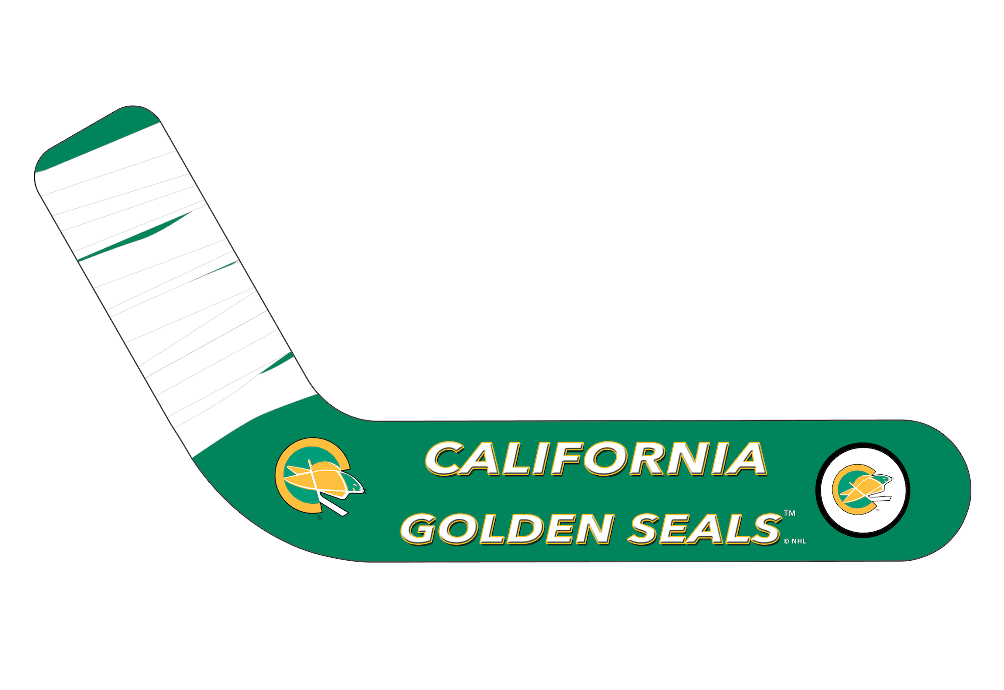 A Columbus Golden Seals jersey is up - Vintage Ice Hockey
