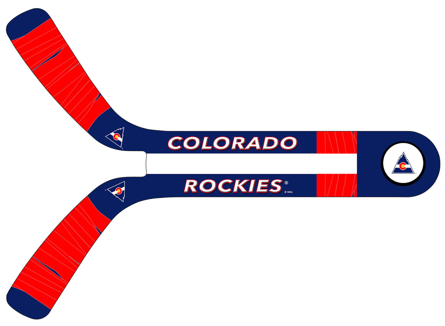 Vintage Colorado Rockies 1976-77 - Ultimate Hockey Ceiling Fans