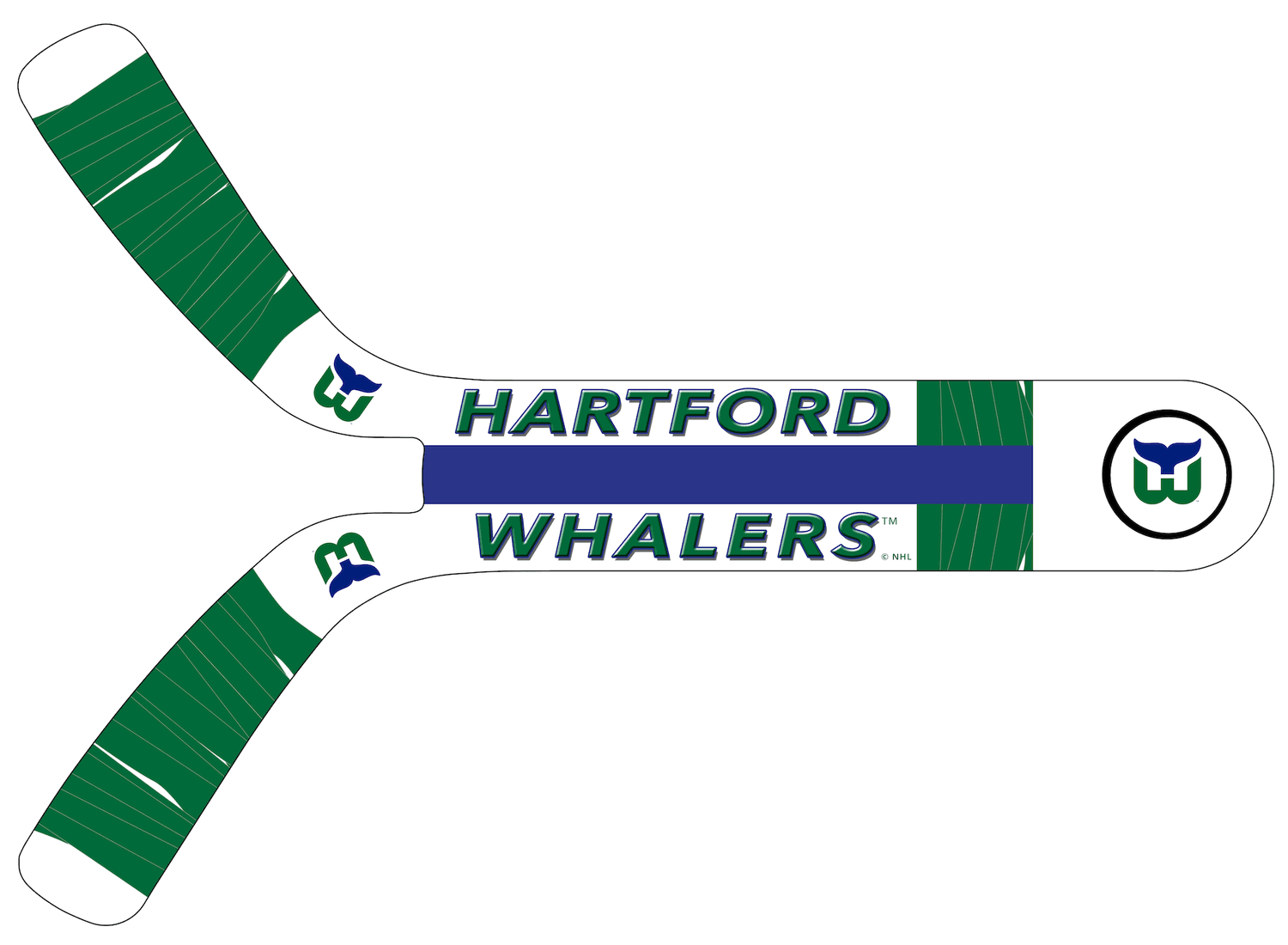 Vintage Hartford Whalers 1979-92 - Ultimate Hockey Ceiling Fans
