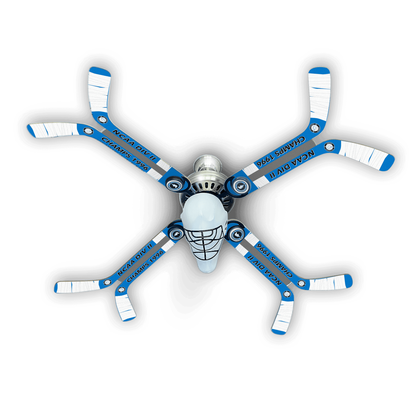 UAH Chargers Hockey Commemorative Fan - Ultimate Hockey Ceiling Fans