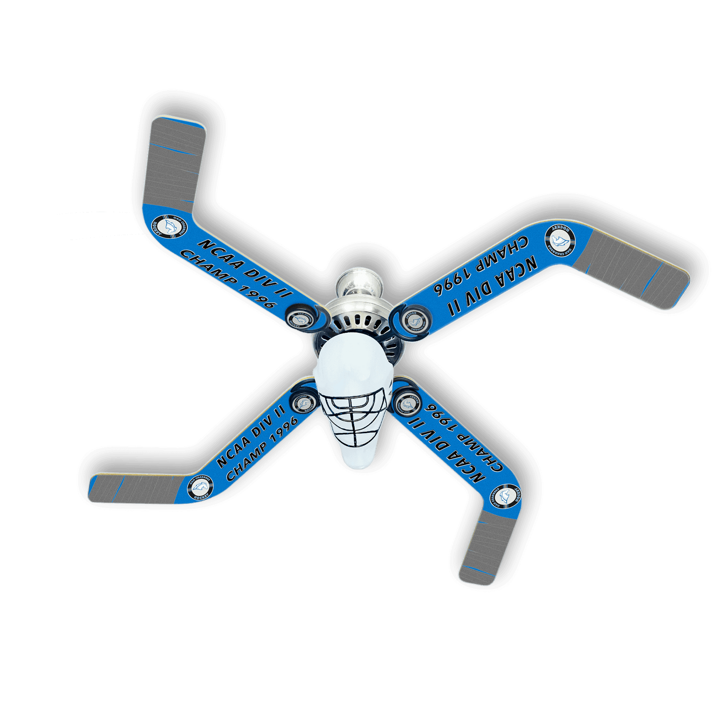 UAH Chargers Hockey Commemorative Fan - Ultimate Hockey Ceiling Fans