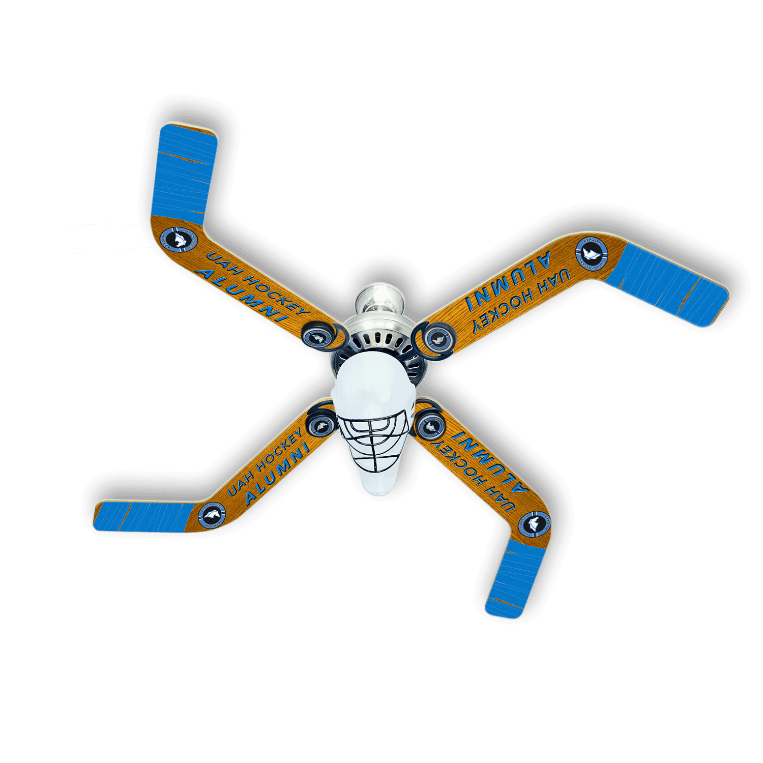 UAH Chargers Hockey Commemorative Fan - Ultimate Hockey Ceiling Fans