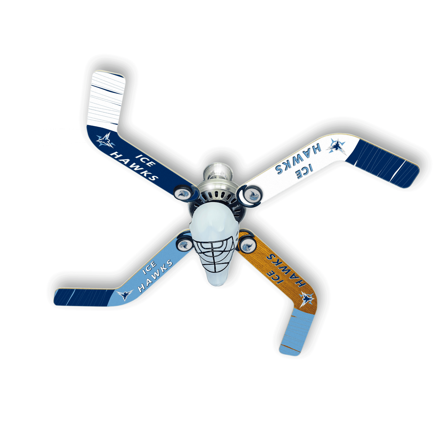 Ice Hawks Minor Hockey Ceiling Fan