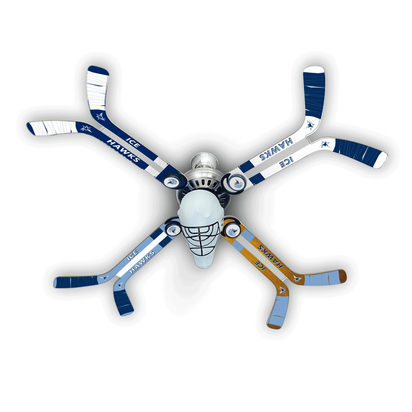 Ice Hawks Minor Hockey Ceiling Fan