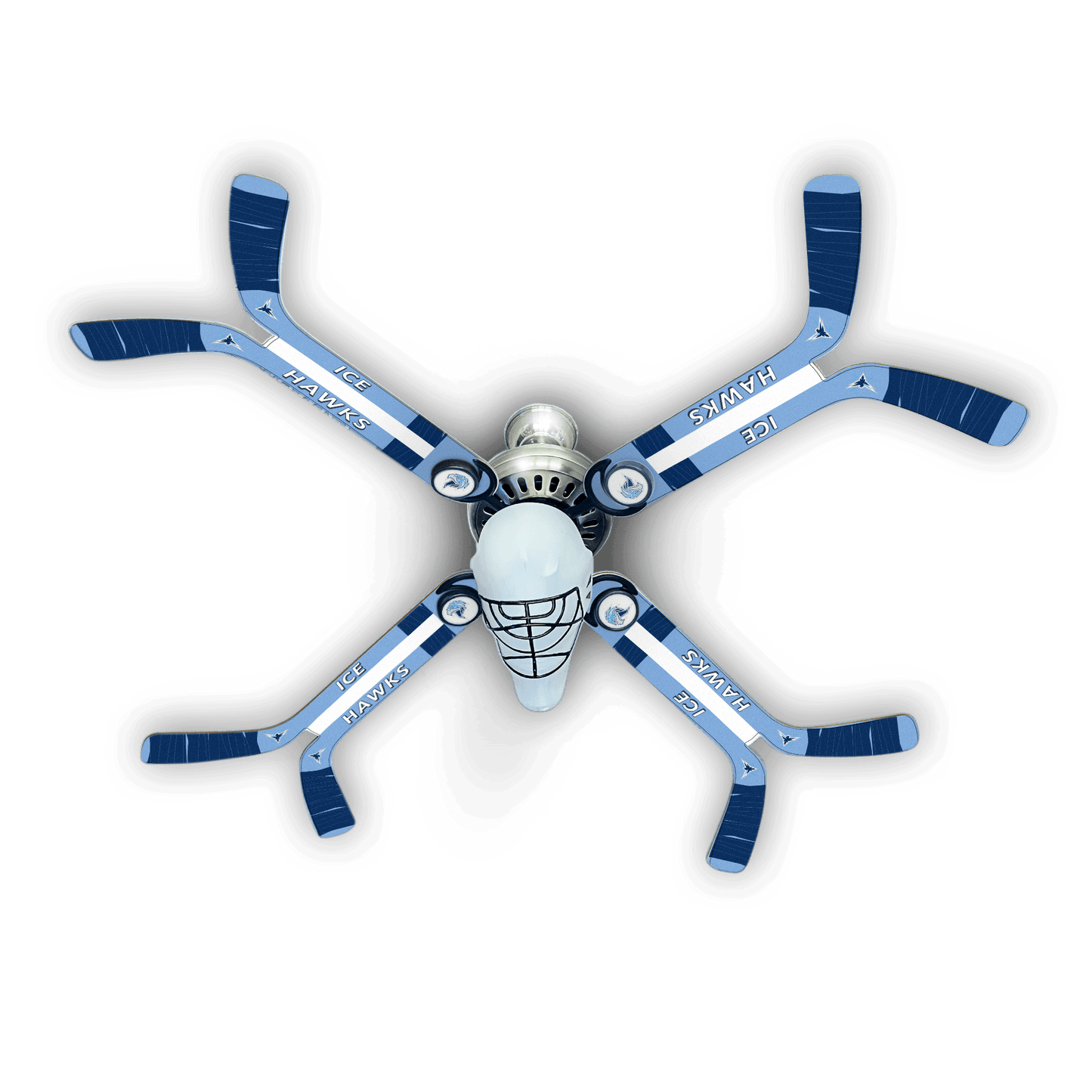 Ice Hawks Minor Hockey Ceiling Fan