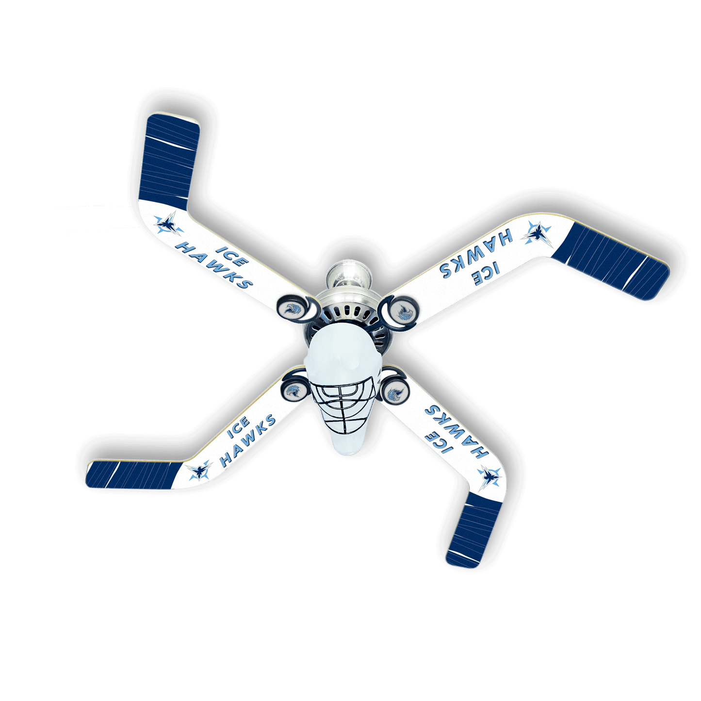 Ice Hawks Minor Hockey Ceiling Fan