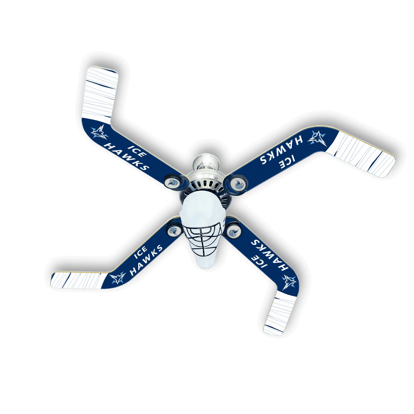 Ice Hawks Minor Hockey Ceiling Fan