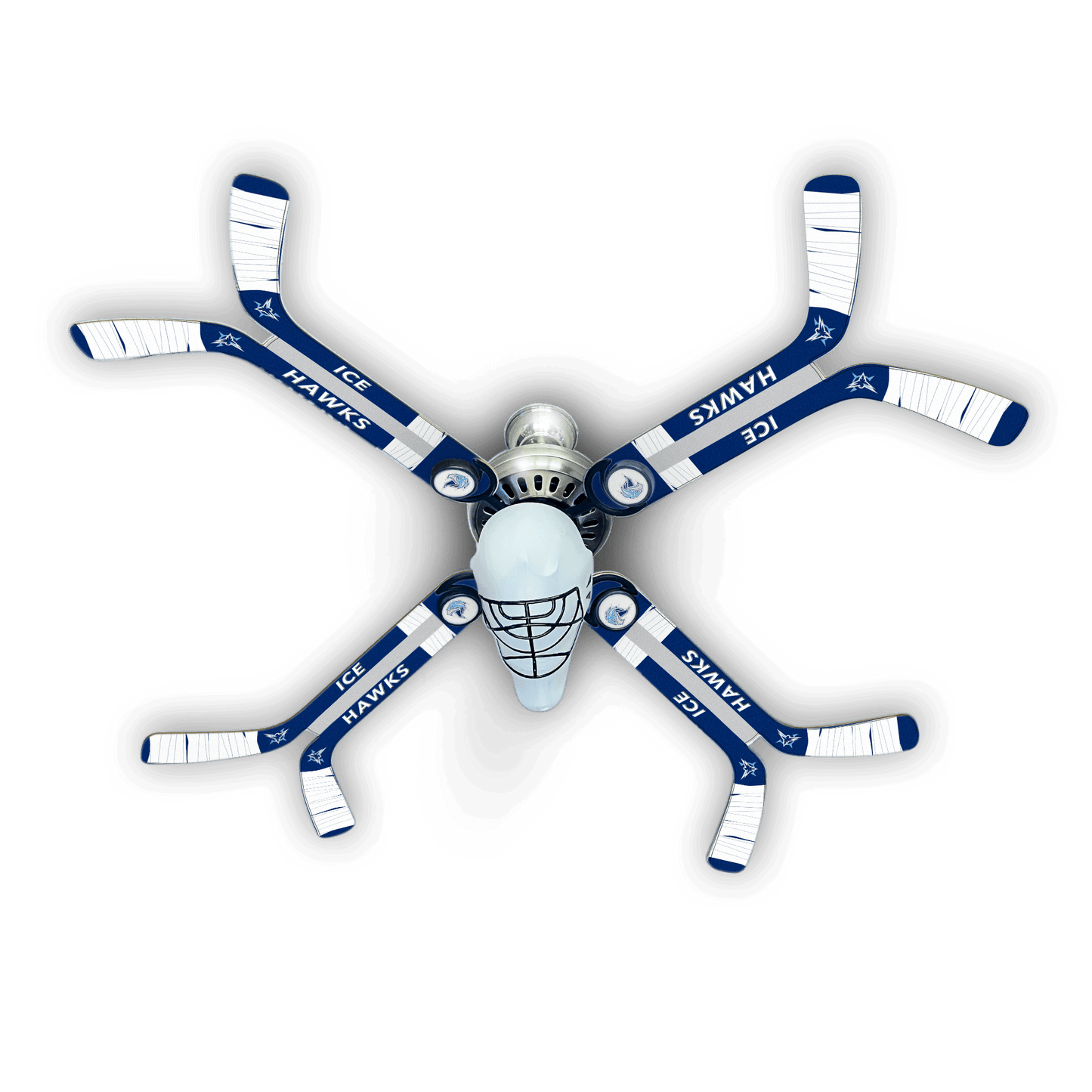 Ice Hawks Minor Hockey Ceiling Fan