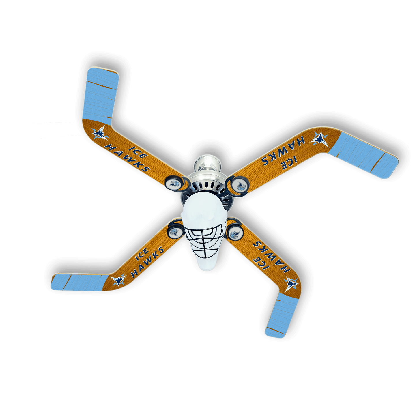 Ice Hawks Minor Hockey Ceiling Fan