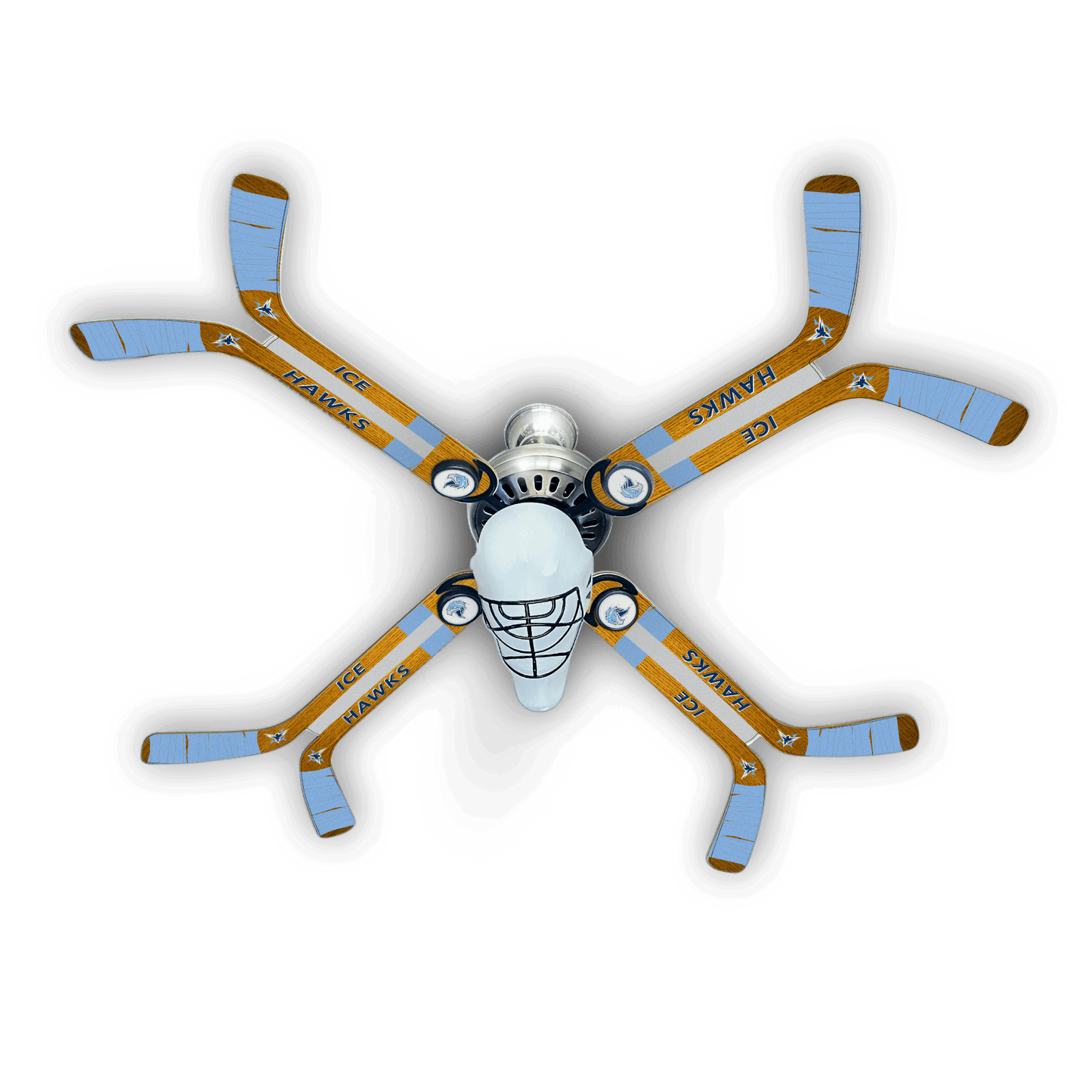 Ice Hawks Minor Hockey Ceiling Fan