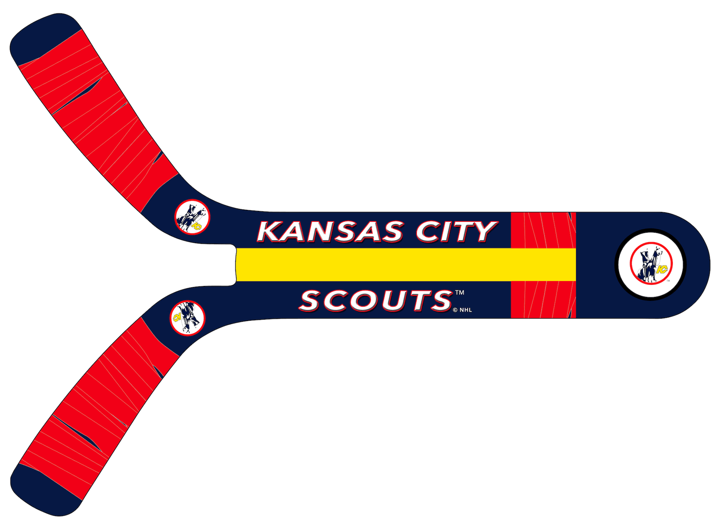 Vintage Kansas City Scouts - Ultimate Hockey Ceiling Fans