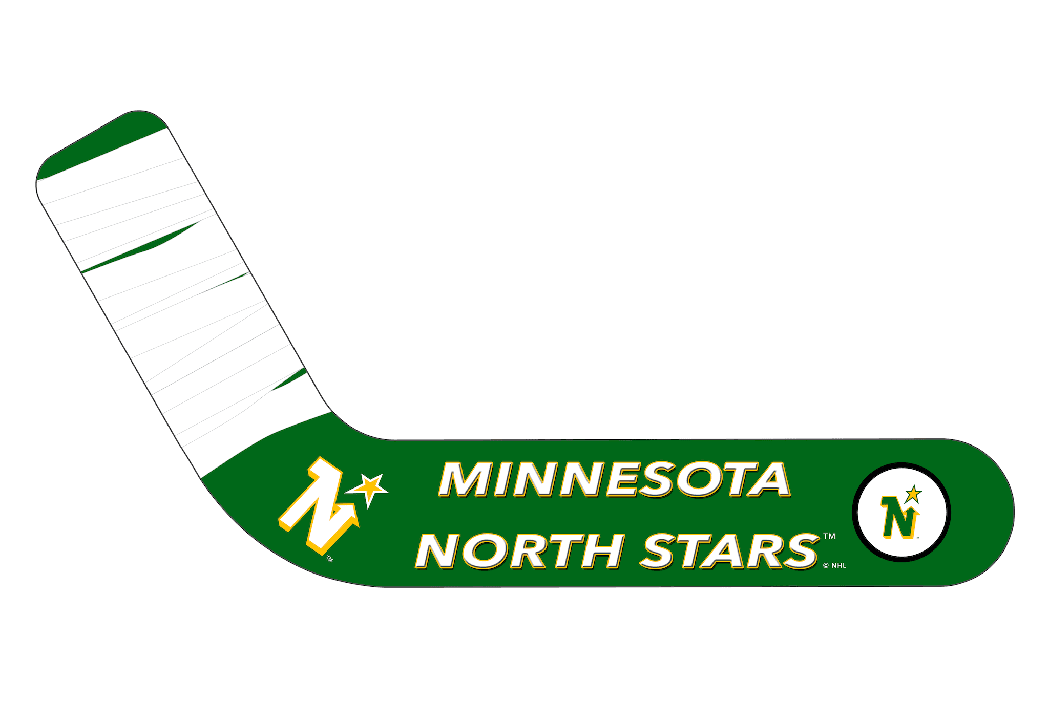 NHL Minnesota North Stars 1967-1968 Breakaway Vintage Replica Jersey