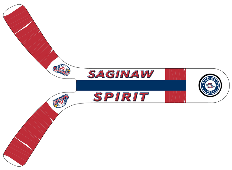 Saginaw Spirit OHL Hockey Ceiling Fan Blades Ultimate Hockey Fans