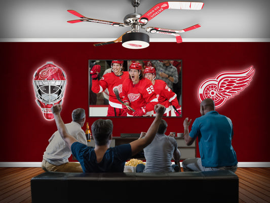 WinCraft Detroit Red Wings House Fan Accessories Pack