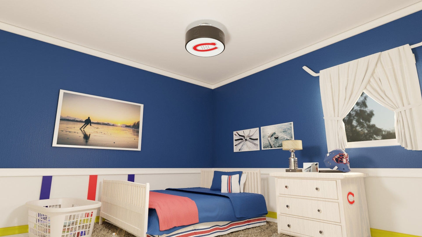 Montreal Canadiens® Hockey Puck Light Fixture