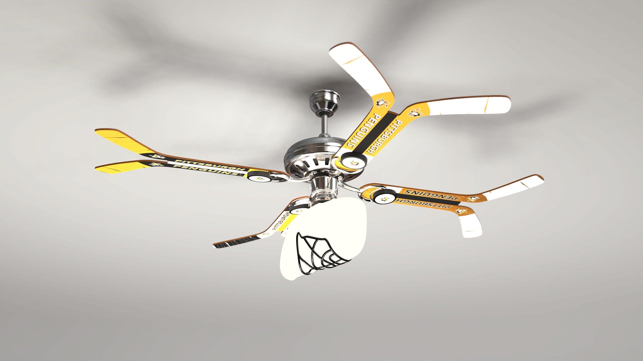 Pittsburgh Penguins® NHL Hockey Ceiling Fan Ultimate Hockey Fans