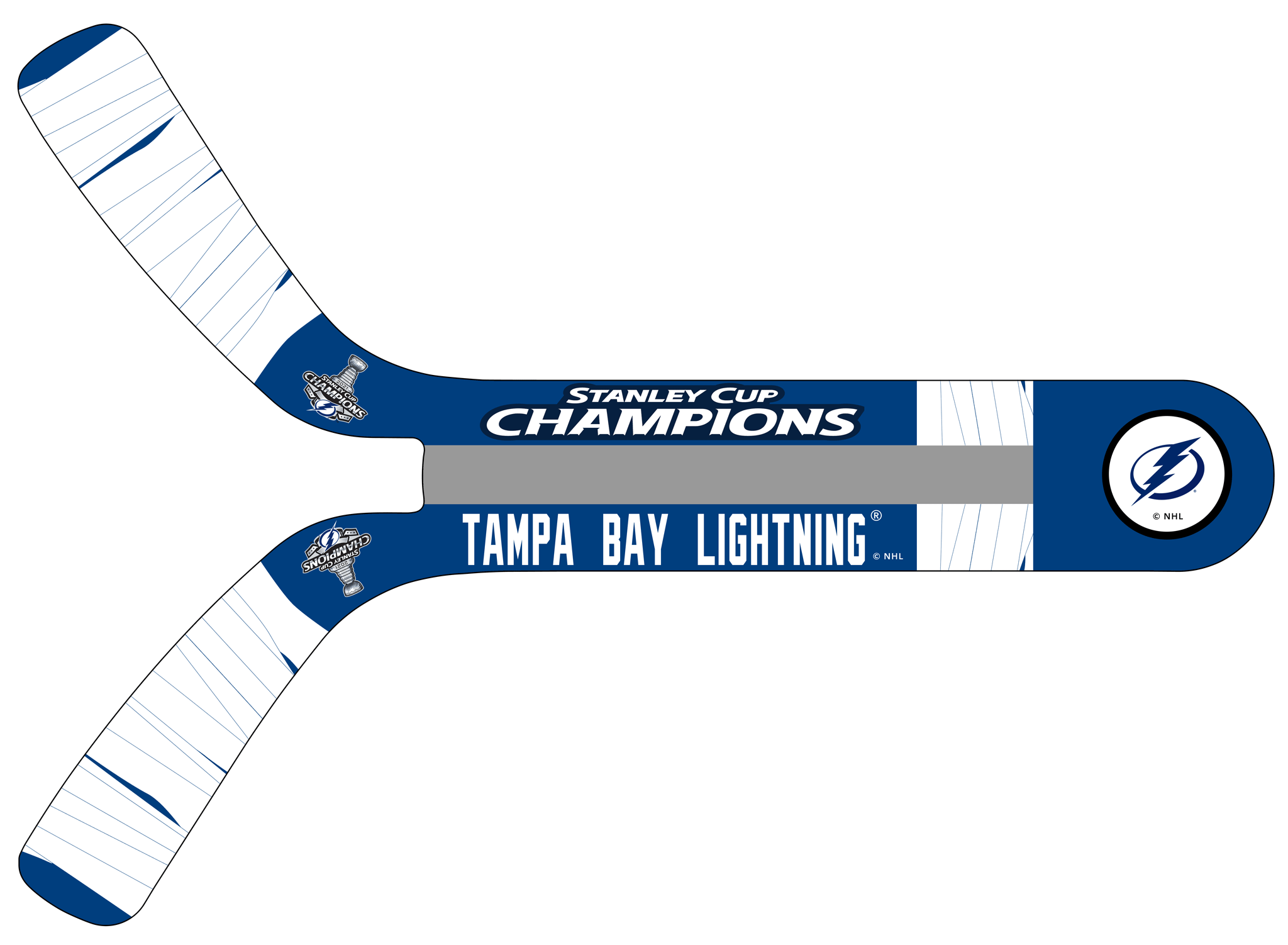 Tampa Bay Lightning® Ceiling Fan Blades Ultimate Hockey Fans