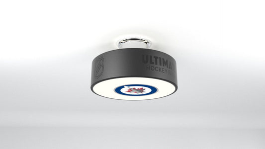 Winnipeg Jets™ Hockey Puck Light Fixture